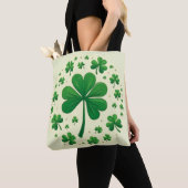 Klaverentas met vier bladeren tote bag (Dichtbij)