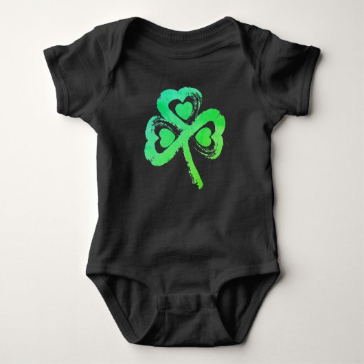 Klaverhart Baby Bodysuit (Voorkant)
