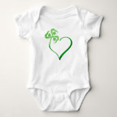 Klaverhart Baby Bodysuit (Voorkant)