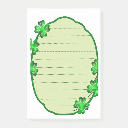 Klavernoot Post-it® Notes (Voorkant)
