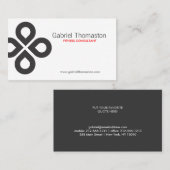 KLAVERONTWERP VISITEKAARTJE (Voorkant / Achterkant)