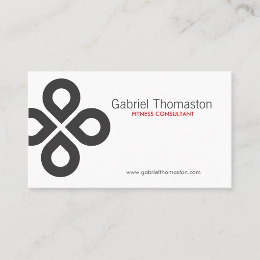 KLAVERONTWERP VISITEKAARTJE (Voorkant)