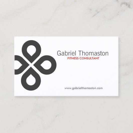 KLAVERONTWERP VISITEKAARTJE (Voorkant)