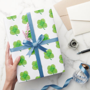 klaverpapier cadeaupapier