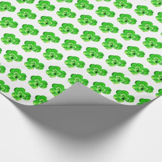 klaverpapier cadeaupapier (Hoek)