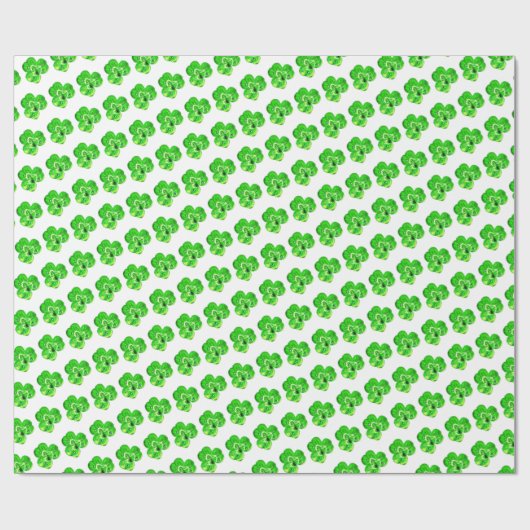 klaverpapier cadeaupapier (Vlak)