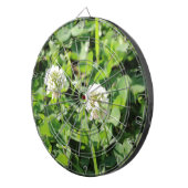 Klavers en bloemen dartbord (Voorkant Rechts)
