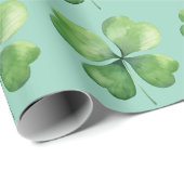 Klavers en Shamrocks in overvloed Cadeaupapier (Rol Hoek)