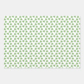 Klavers, Shamrock, Petten Irish Vibe Inpakpapier Vel (Voorkant 2)