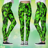 Klavers van Geluk op St. Patrick's Day Leggings