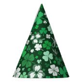 Klavertje St. Patrick's Day Feesthoedjes (Links)