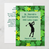 Klavertje Vier Golftoernooi Kaart (Voorkant / Achterkant)