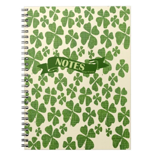 Klavertje Vier Notitieboek (Voorkant)