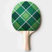 Klavertjes Behangpatroon Tafeltennisbatje (Voorkant)
