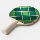 Klavertjes Behangpatroon Tafeltennisbatje (Voorkant Gekanteld)