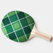 Klavertjes Behangpatroon Tafeltennisbatje (Zijkant)