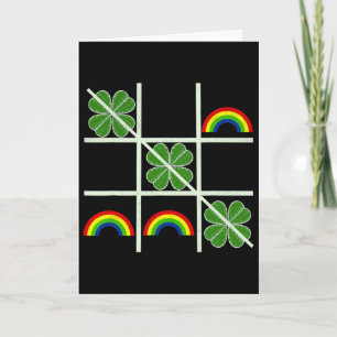 Klavertjes En Regenbogen Boter Kaas En Eieren Gelu Kaart