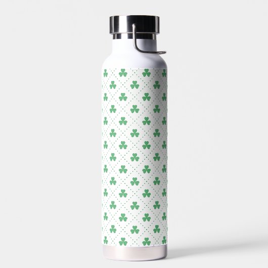 Klavertjespatroon St. Patrick's Day-53224 Waterfles (Links)