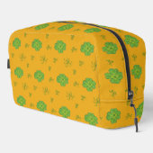 klavertjevier groen-Sinaasappel Toilettasje (Rechterhoek)