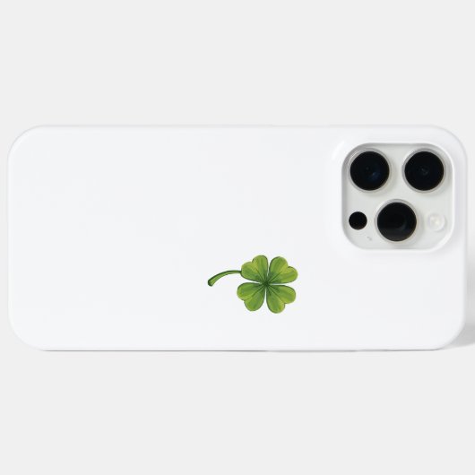 klavertjevier iPhone-hoesje Case-Mate iPhone Case (Achterkant (horizontaal))