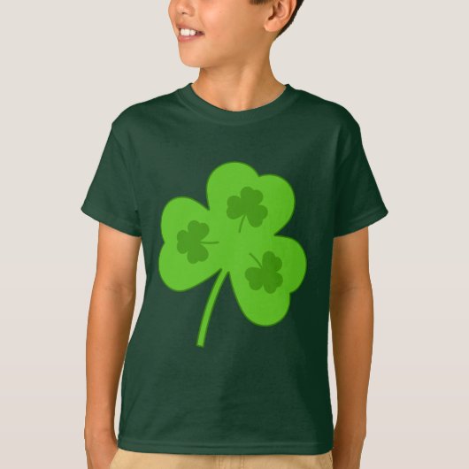 KLAVERVERDE BLAAD ST. PATRICK'S DAY T-Shirt (Voorkant)