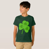 KLAVERVERDE BLAAD ST. PATRICK'S DAY T-Shirt (Voorkant volledig)