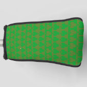 Klavervorm Golfheadcover (Voorkant)