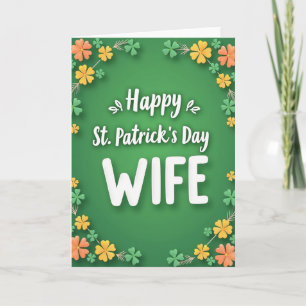 Klavervrouw St. Patrick kaart