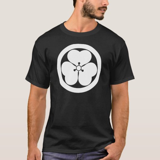Klaverzuring in cirkel t-shirt (Voorkant)