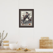 Klaxon Horn en ~ OOGA, andere hoorn ~  ~ Poster (Keuken)