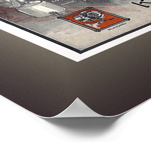 Klaxon Horn en ~ OOGA, andere hoorn ~ ~ Poster (Hoek)