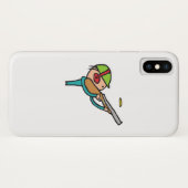 Klay Pigeon Trap Shooting Case-Mate iPhone Case (Achterkant (horizontaal))