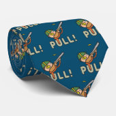 Klay Pigeon Trap Shooting Stropdas (Opgerold)