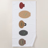 Klay Pots Beach Towel Strandlaken (Voorkant)