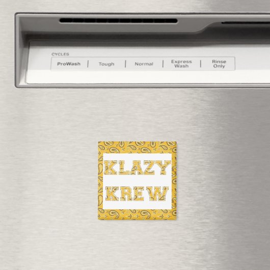 KLAZY KREW Magnet (Insitu (Vaatwasser))