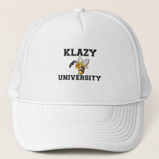 KLAZY University Trucker Hat Trucker Pet (Voorkant)