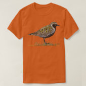 Klea Pacific Golden Plover T-shirt (Design voorkant)