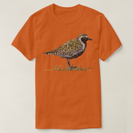 Klea Pacific Golden Plover T-shirt (Design voorkant)