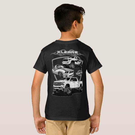 Klearz - 3 vrachtwagens t-shirt (Achterkant volledig)