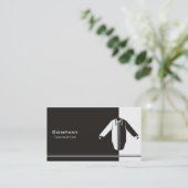 Kleding 2 van mannen visitekaartje (Staand voorkant)