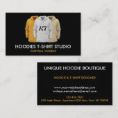 Kleding Apparel Sweatshirt Aangepaste Monogram Hoo Visitekaartje (Voorkant / Achterkant)