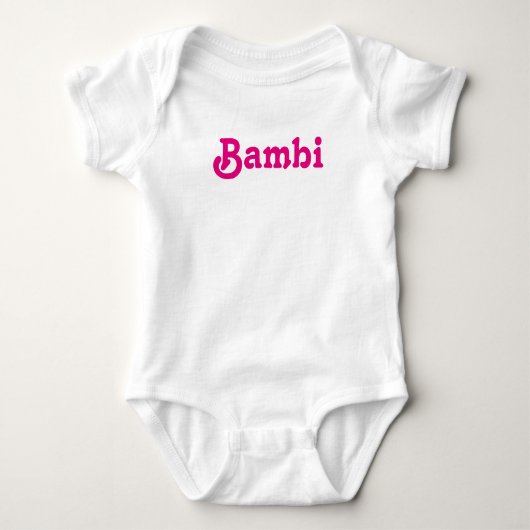 Kleding Baby Bambi Romper (Voorkant)