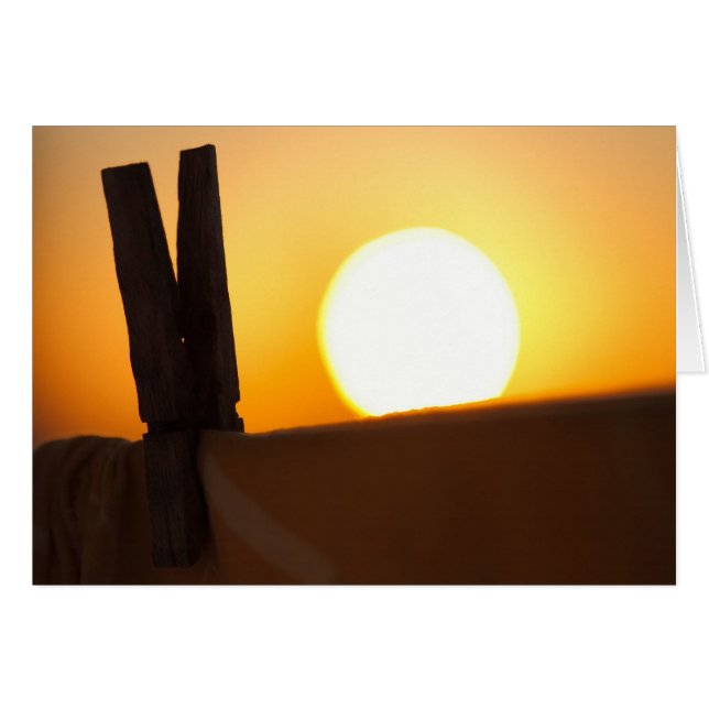 Kleding bij zonsopgang (Voorkant Horizontaal)