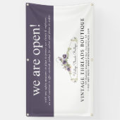 Kleding Boutique Grand Reopening Covid Safety Spandoek (Verticaal)