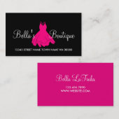 Kleding Boutique Shop Visitekaartje (Voorkant / Achterkant)