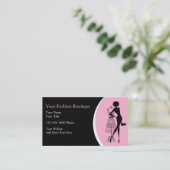 Kleding Boutique Visitekaartjes (Staand voorkant)