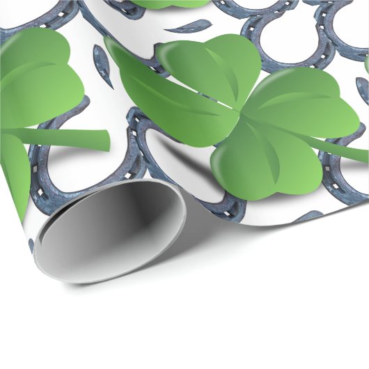 Kleding en Hoefijzer Cadeaupapier (Rol Hoek)