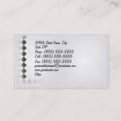 Kleding en Visitekaartje (Achterkant)