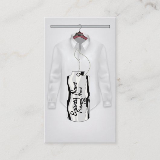 Kleding en Visitekaartje (Voorkant)