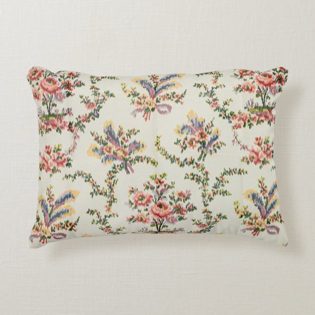 Kleding geweven voor koningin Marie Antoinette bij Accent Kussen (Voorkant)